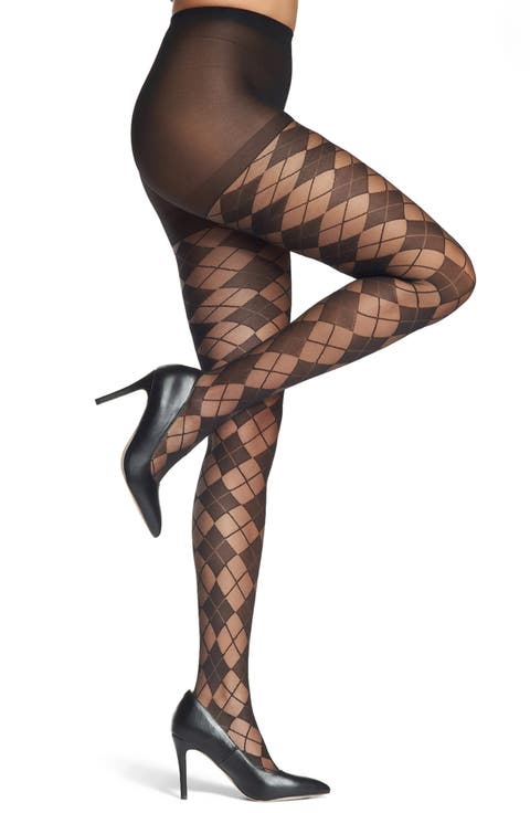 Classic Argyle Sheer Tights