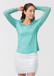 Cabana Life 1/4 Zip Sport Top