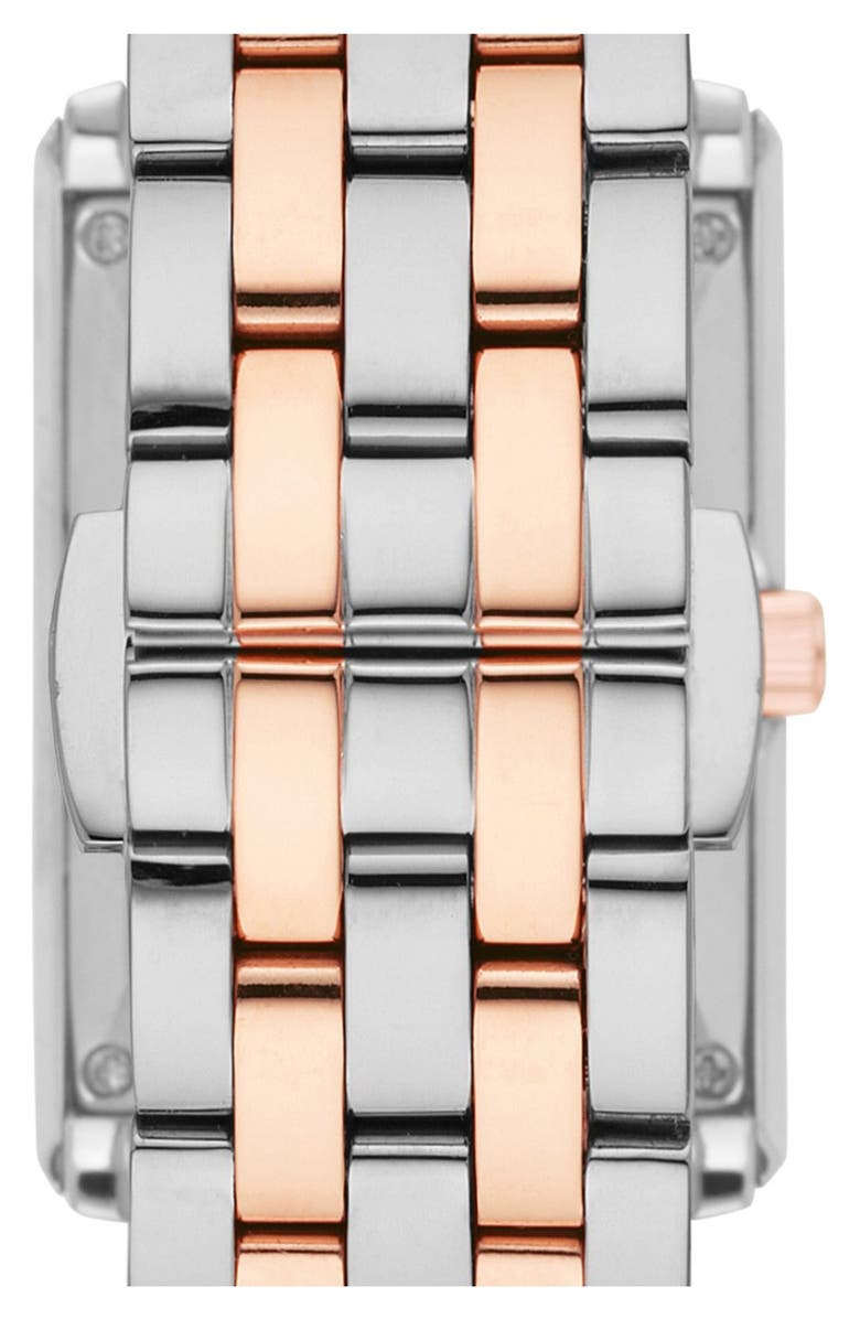 Emporio Armani Rectangle Dial Watch, 25mm x 30mm, Alternate, color,