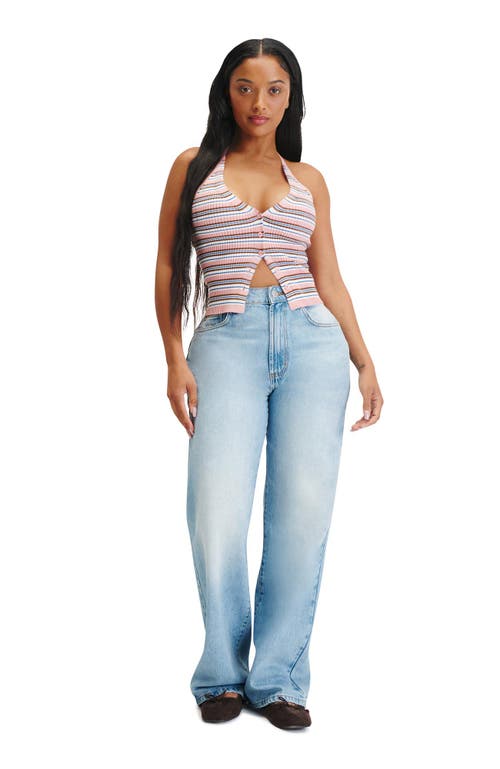 Cotton On Curvy Stretch Straight Jean In Blue