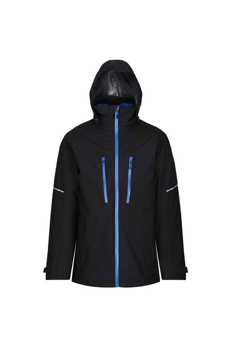 X-pro Evader Iii Padded Jacket, Alternate, color, Black and Oxford Blue