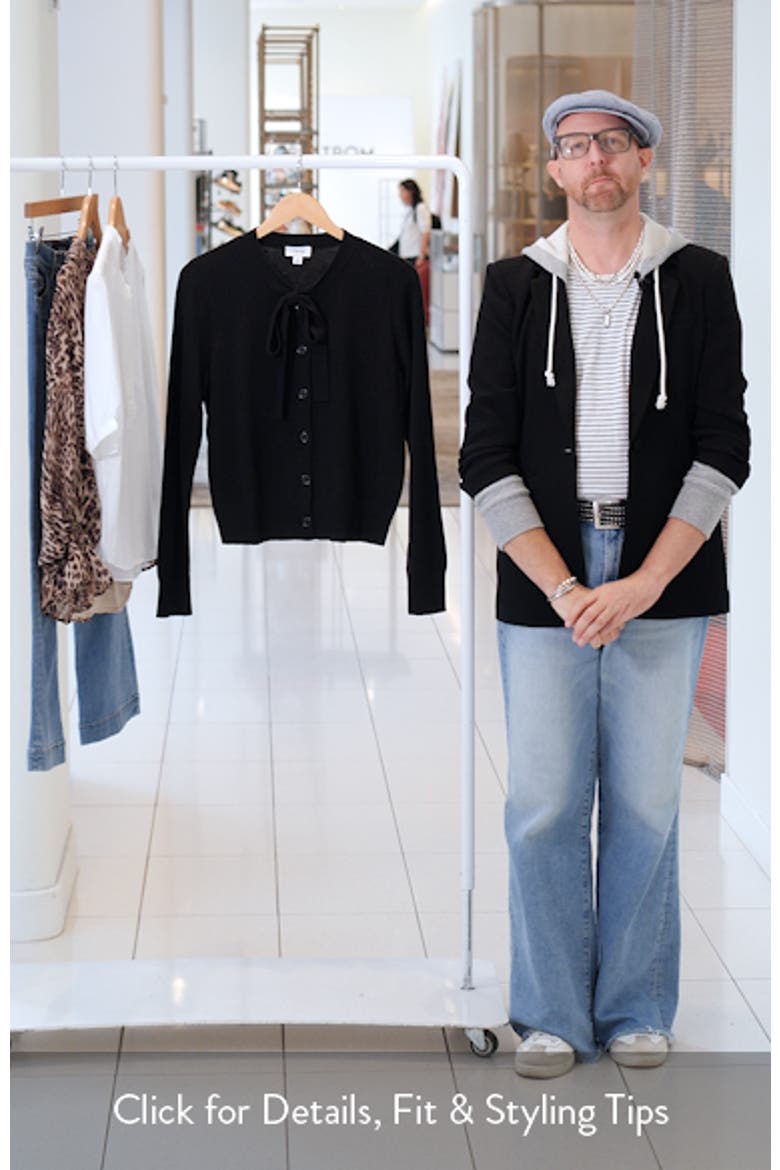 Tie Neck Cardigan video