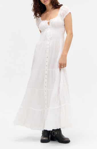 Tiana Maxi Peasant Dress