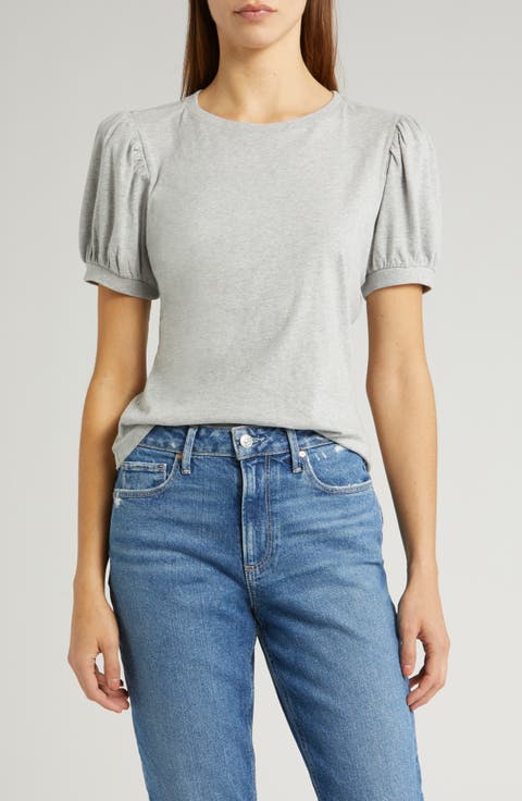 Matcha Puff Sleeve T-Shirt