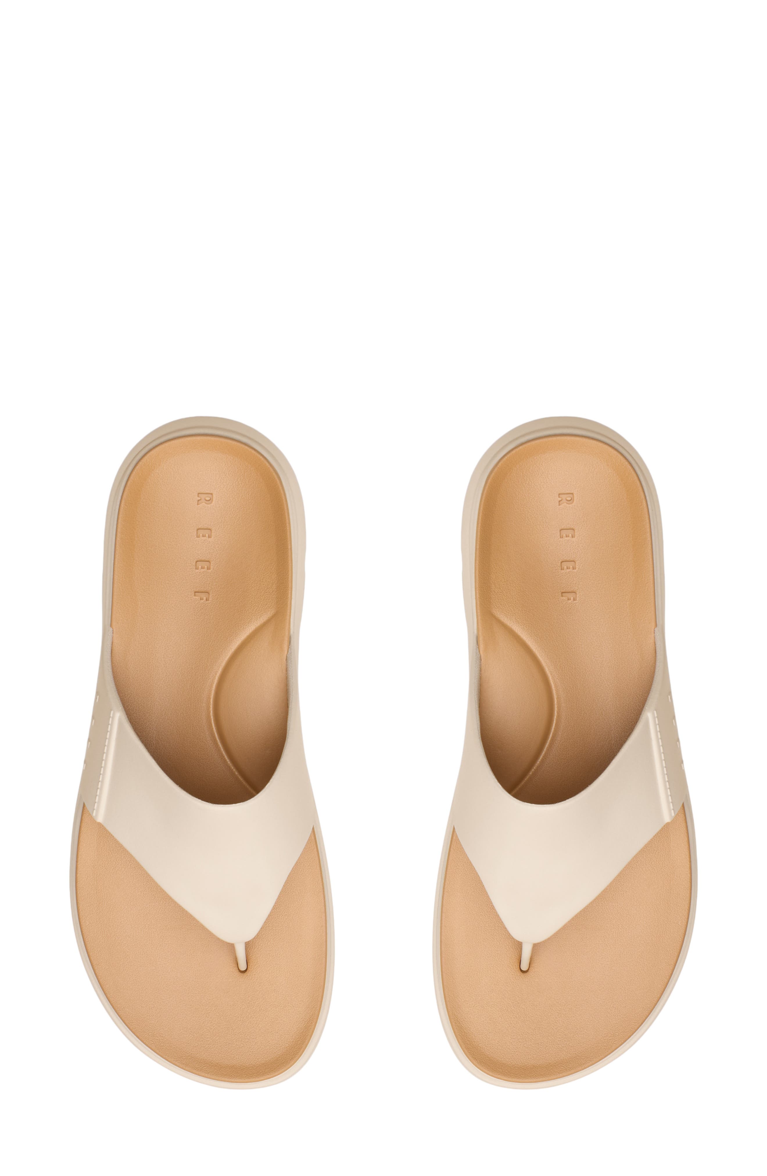 Cali Laguna Platform Flip Flop, Alternate, color, WHITE SWAN