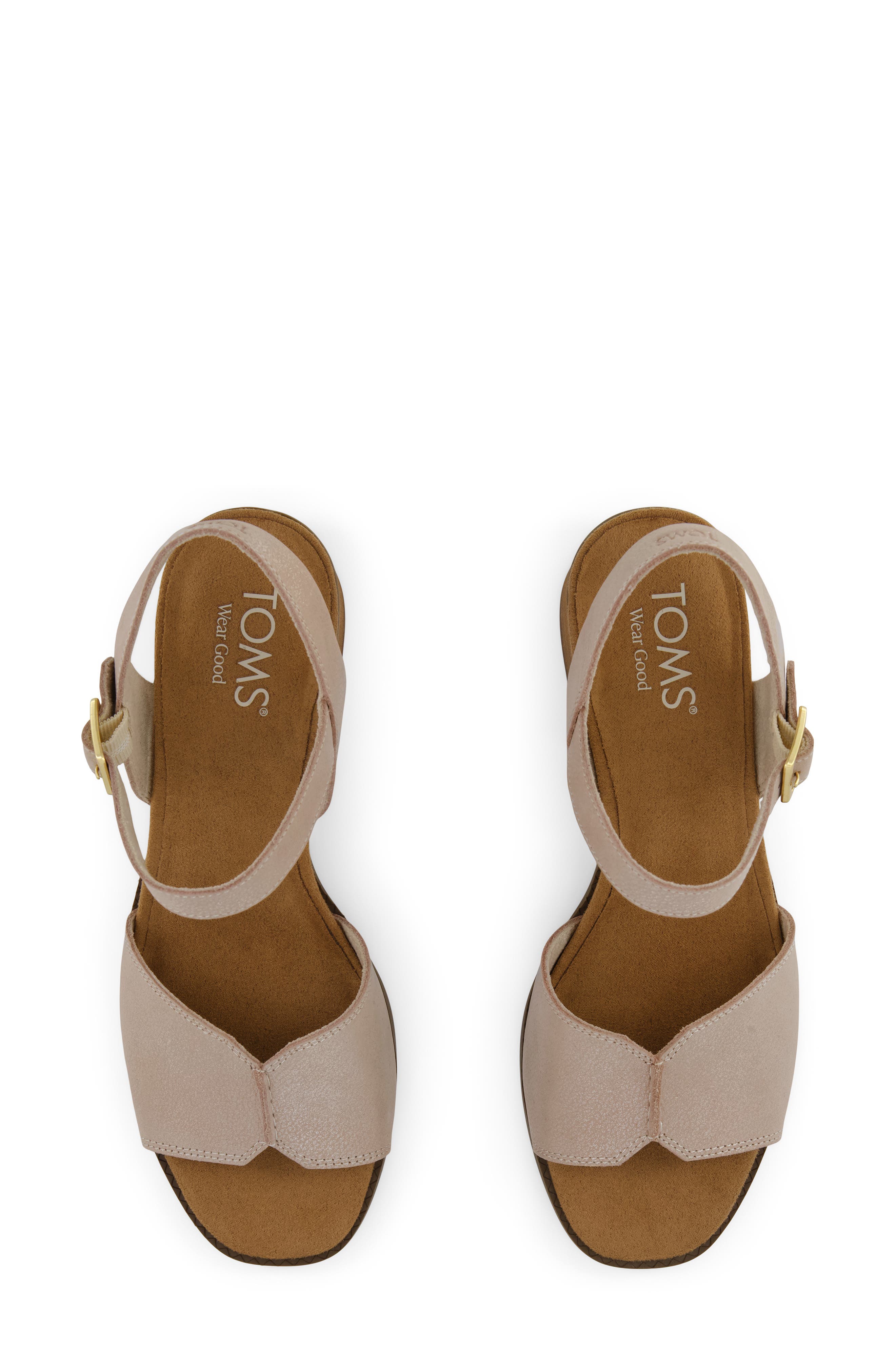 Eloise Heeled Open Toe Sandal, Alternate, color, GOLD