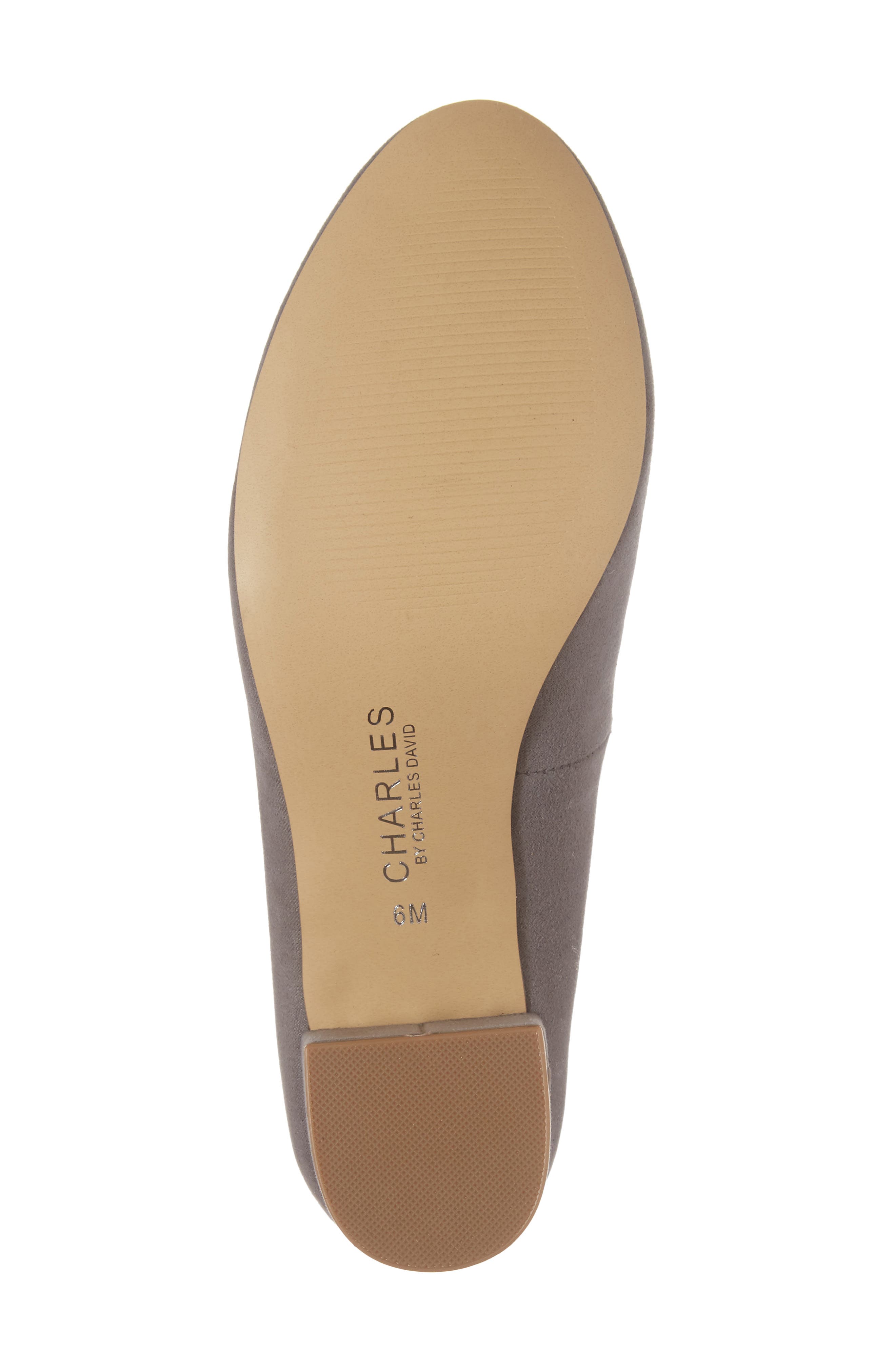 Charles by Charles David Libby Faux Fur Pompom Pump, Alternate, color, 