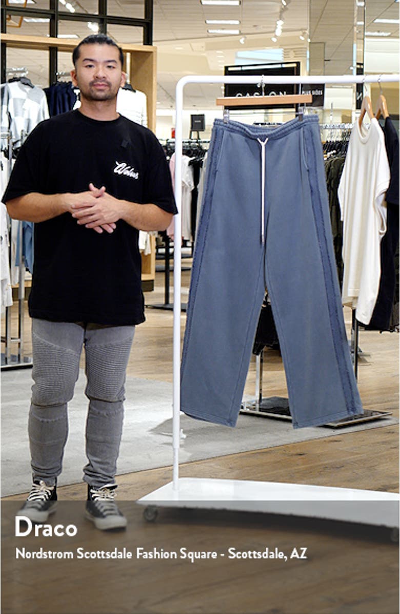 Metal Cotton Terry Sweatpants