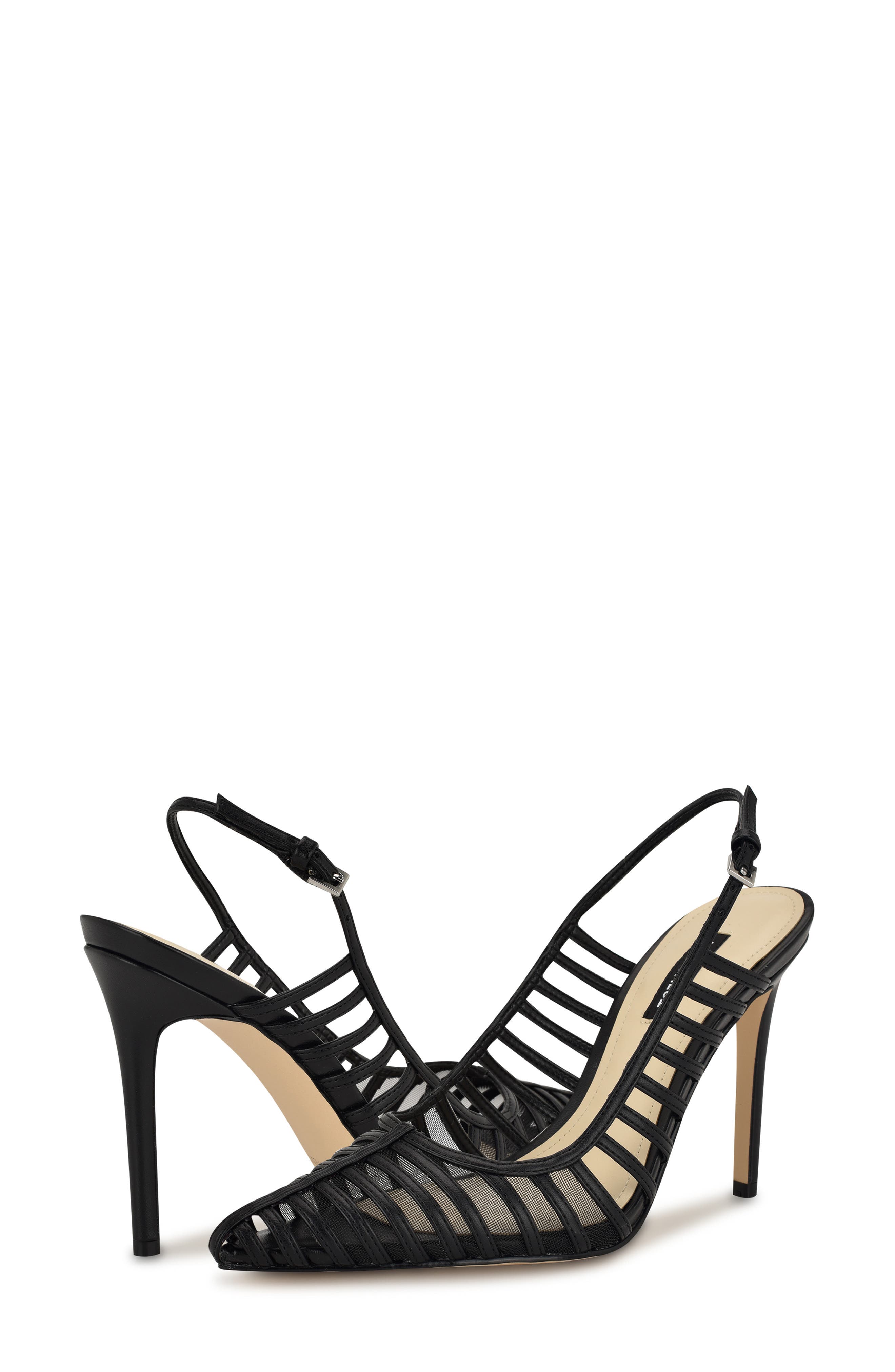 Nine West Filane Pointed Toe Pump, Alternate, color, Black