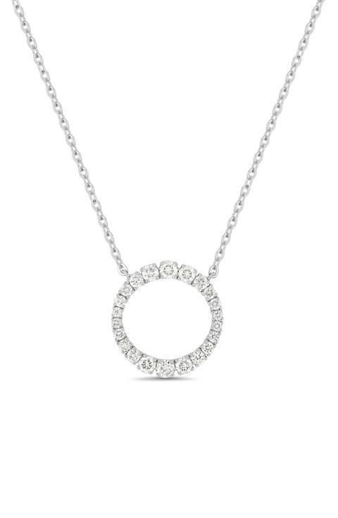 Audrey 18K Gold Diamond Pendant Necklace (Online Trunk Show)