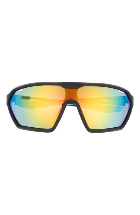 51mm Polarized Angular Shield Sunglasses