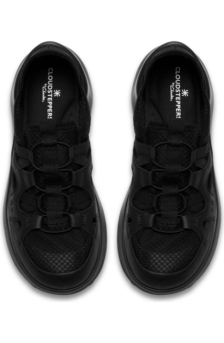Clarks<sup>®</sup> Solevana Slip-On Sneaker, Alternate, color, Black