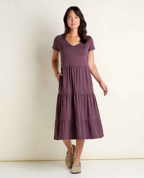 Marley Tiered Midi Dress