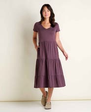 Toad & Co Marley Tiered Midi Dress