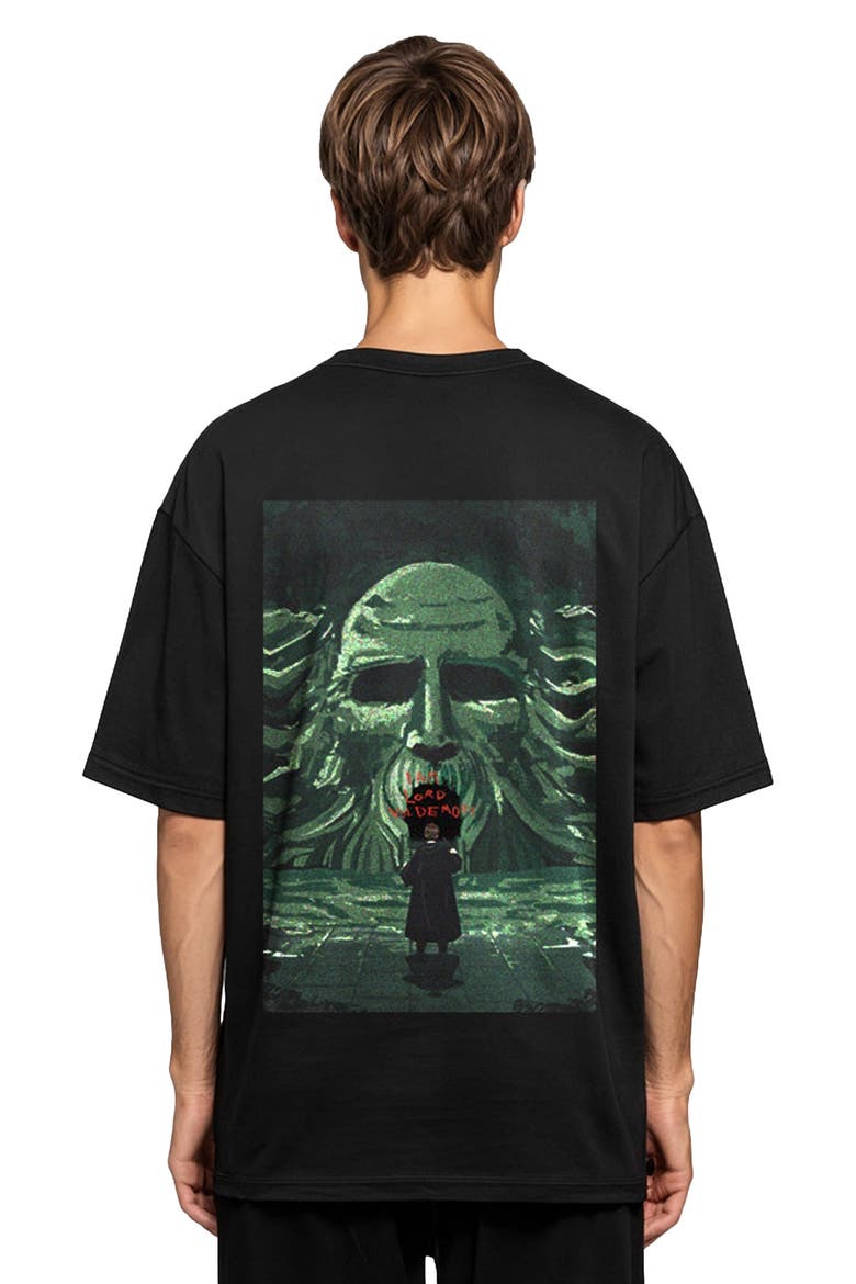 Harry Potter x Blvck 'Lord Voldemort' Tee, Alternate, color, Black/Green