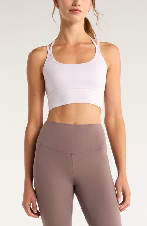 Seamless Strappy Sports Bra