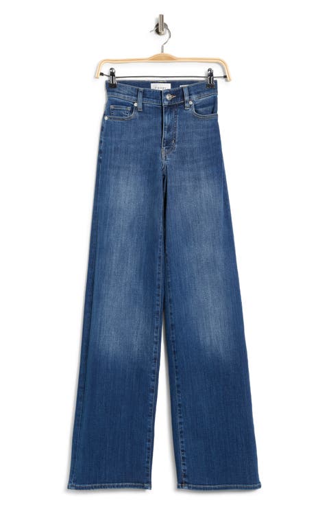 Le Slim Palazzo Jeans (Lupine)