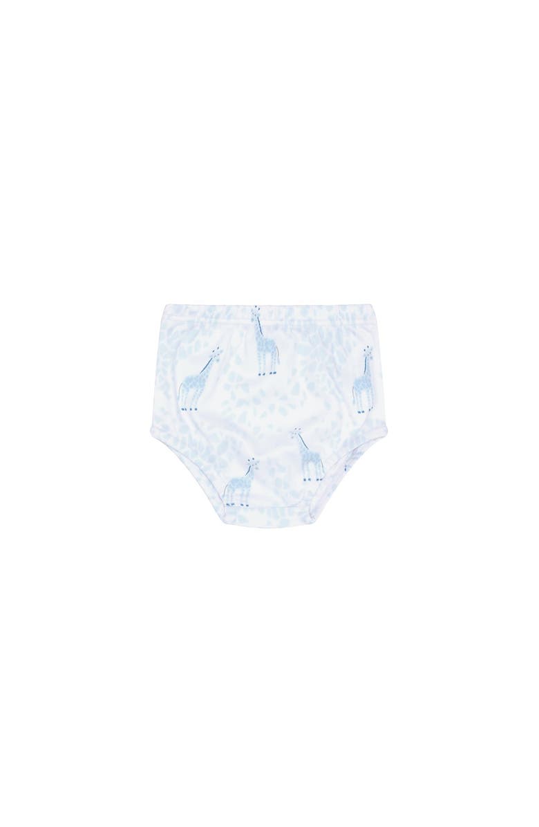 Nellapima Blue Giraffe Print Diaper Cover Set - Toddler, Alternate, color, Blue
