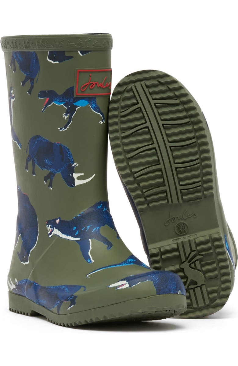 Joules Roll Up Waterproof Rain Boot, Alternate, color,