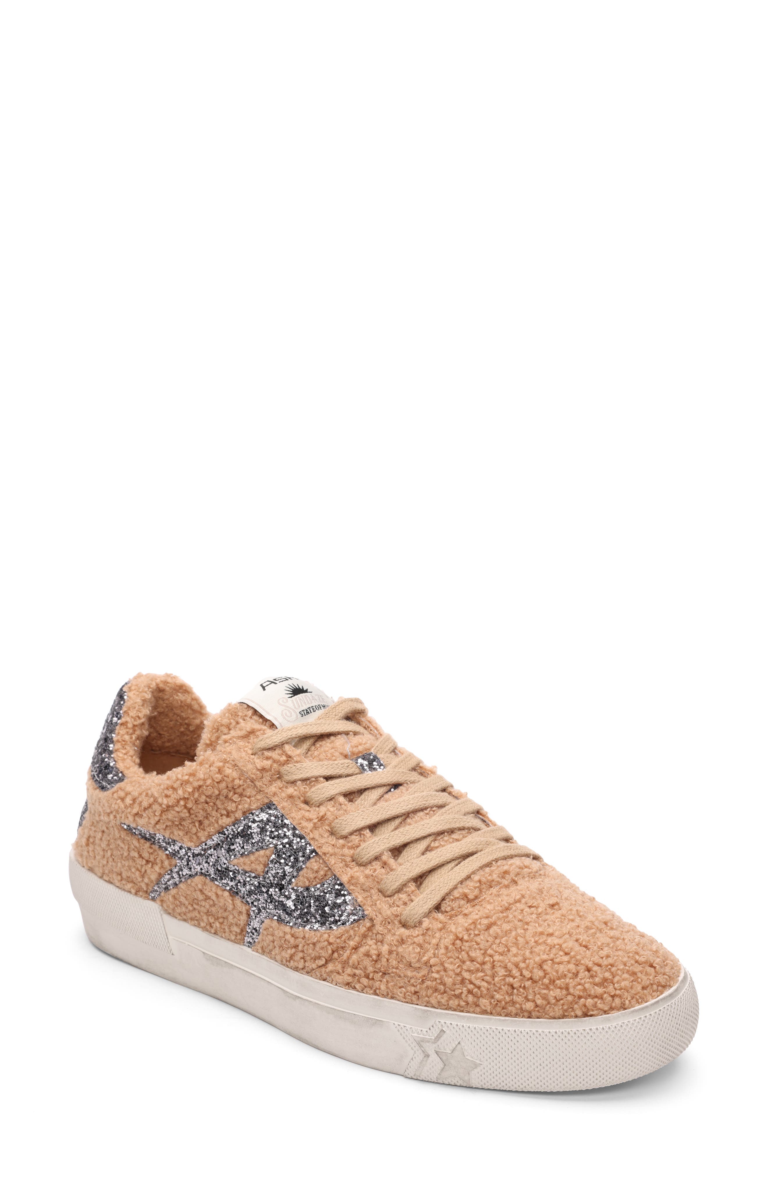 Ash Malibu Faux Shearling Sneaker