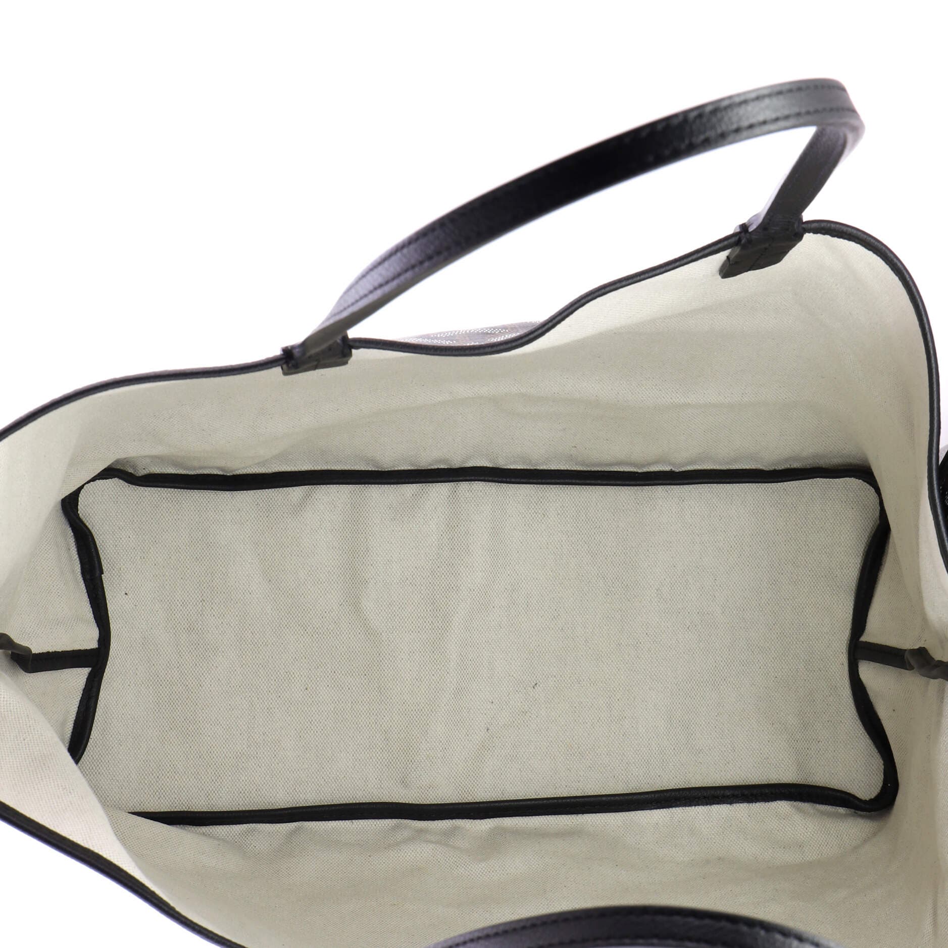 Pre-Owned Goyard Saint Louis Tote Coated Canvas PM, Alternate, color, Black