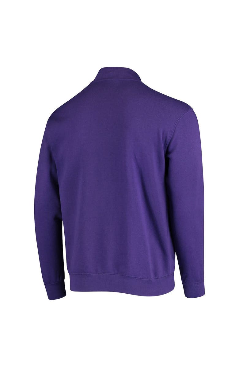 COLOSSEUM Men's Colosseum Purple Washington Huskies Tortugas Logo Quarter-Zip Jacket, Alternate, color,