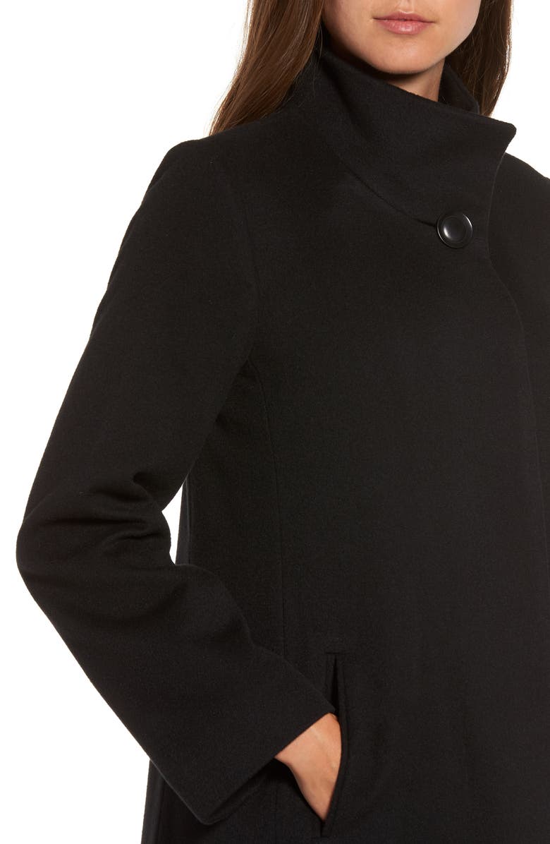 Fleurette Cashmere Long Coat, Alternate, color, 