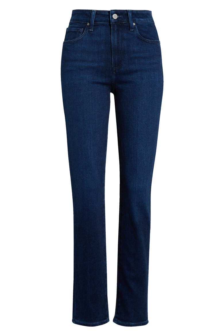 Gemma High Waist Cigarette Jeans, Alternate, color, MOONLIT MARINE