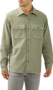 Silver Jeans Co. Field Cotton Blend Button-Up Shirt Jacket
