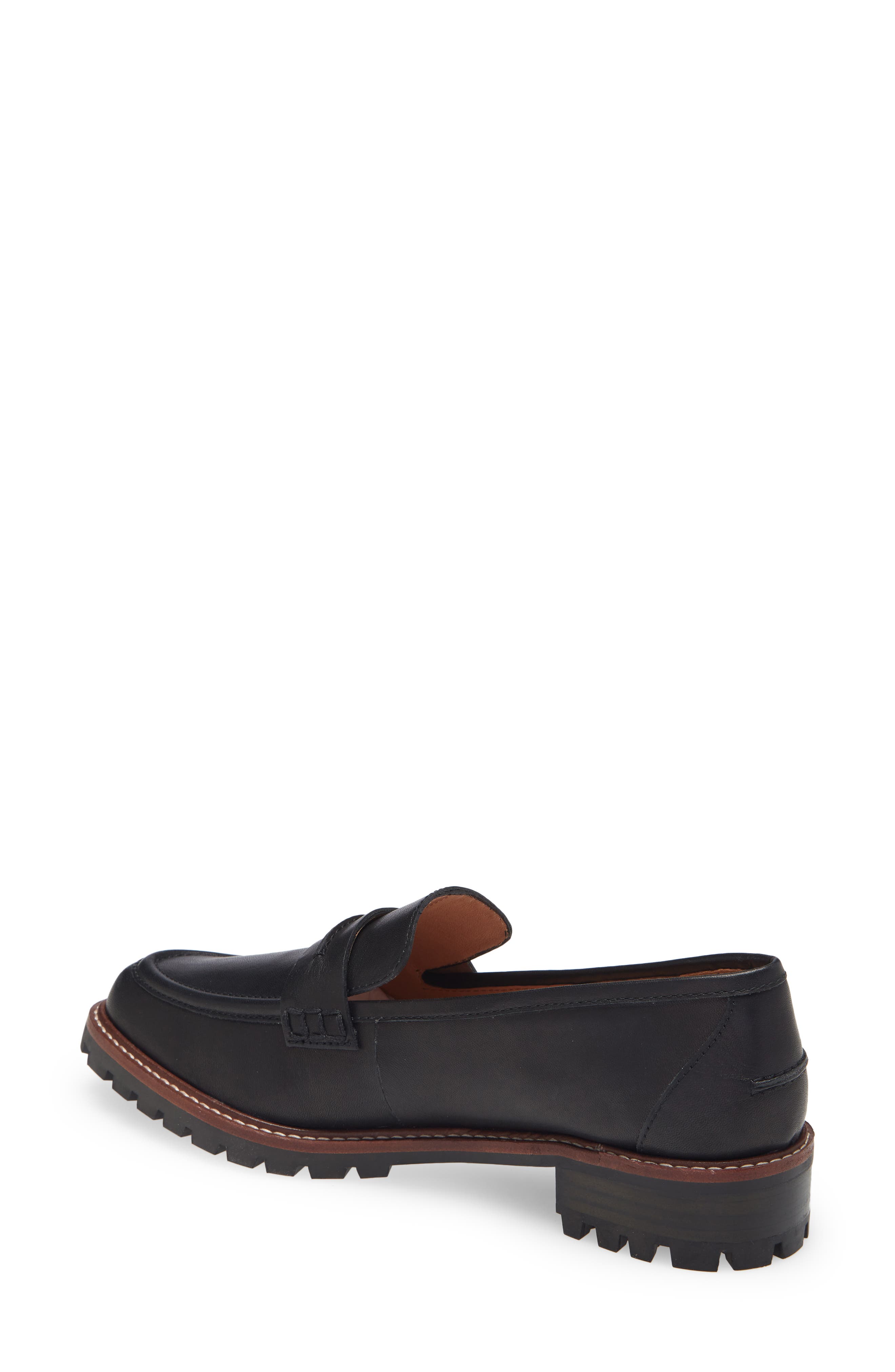 Madewell The Corinne Lug Sole Loafer, Alternate, color, 