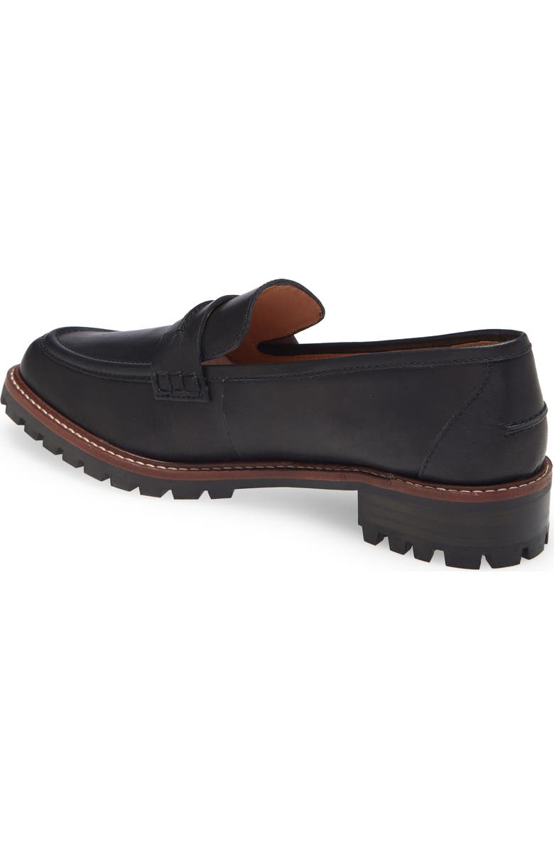Madewell The Corinne Lug Sole Loafer, Alternate, color,