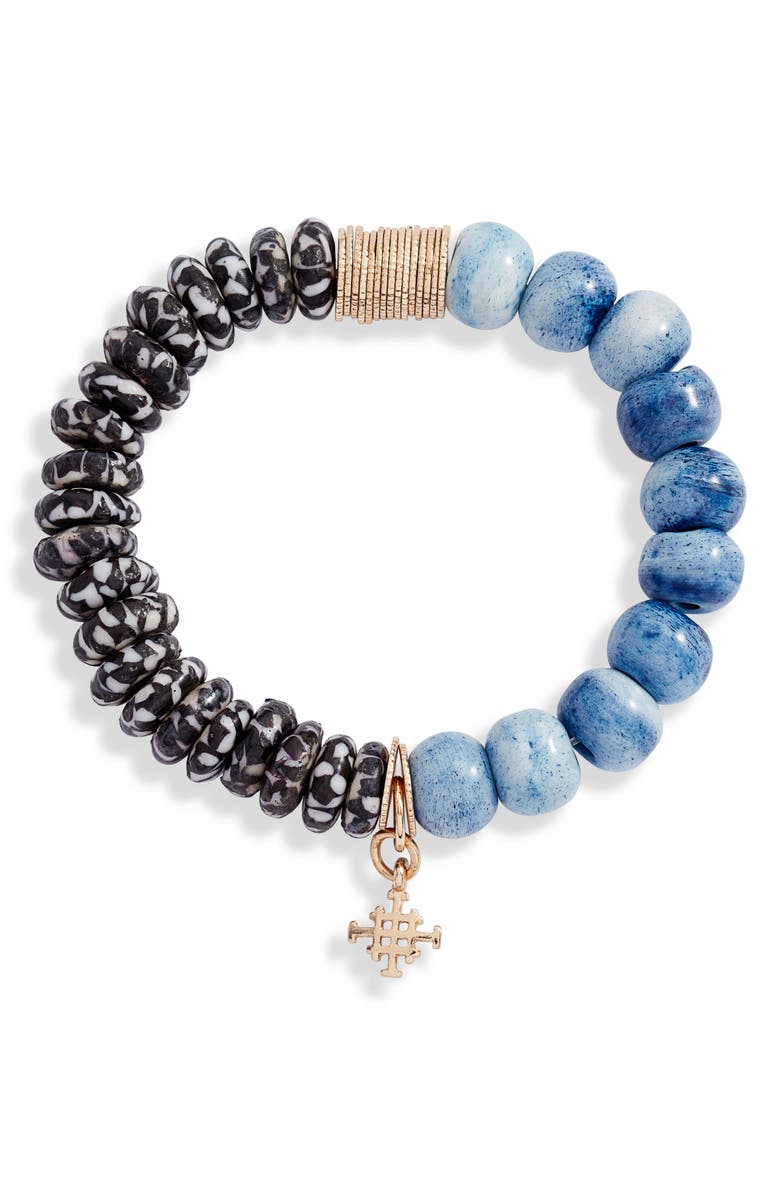 Akola West Beaded Bracelet, Main, color,