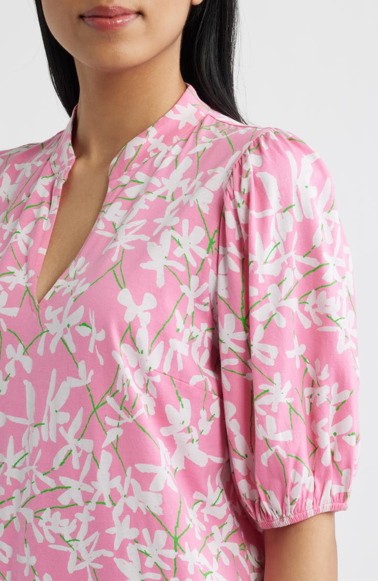 Lilly Pulitzer<sup>®</sup> Carey Floral Print Minidress, Alternate, color, Confetti Pink Liza Overprint
