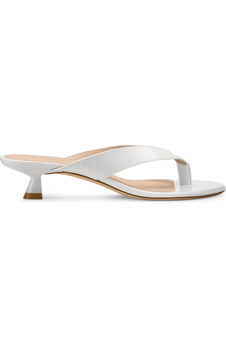 Stuart Weitzman Rio Sleek Sandal 35, Alternate, color, Blanco