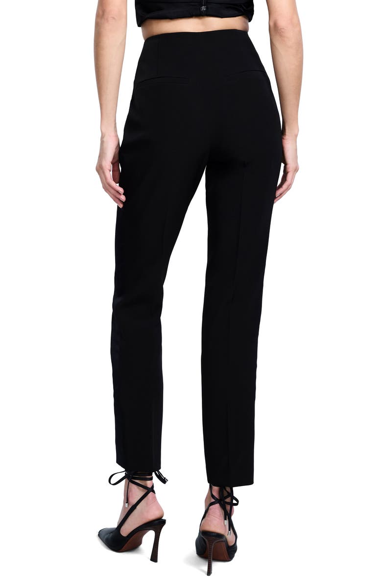 BCBGMAXAZRIA Cigarette Pants, Alternate, color, Black