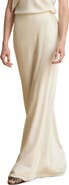 Lauren Ralph Lauren Satin Charmeuse Maxi Skirt