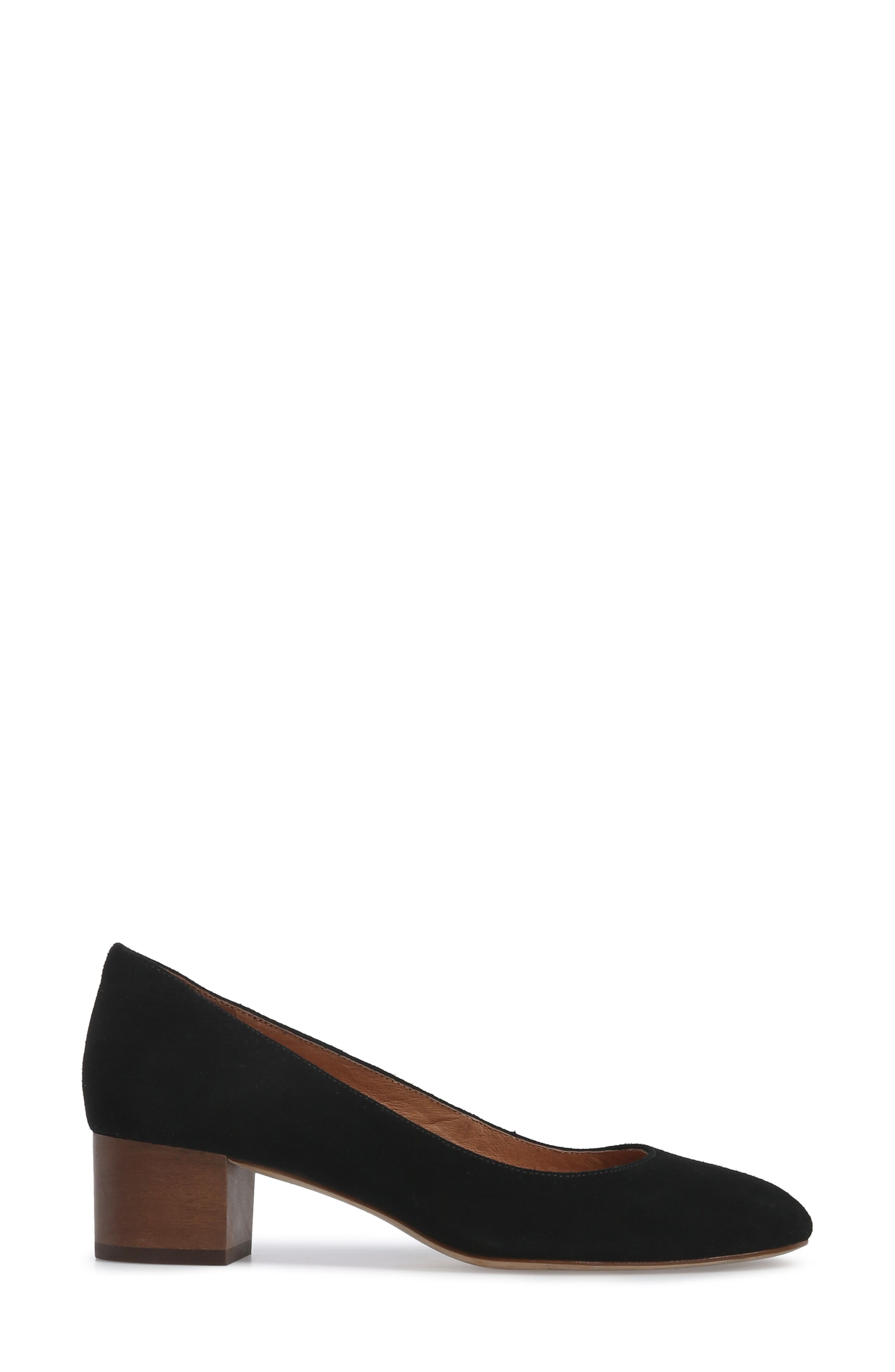 Ella Pump, Alternate, color, TRUE BLACK SUEDE