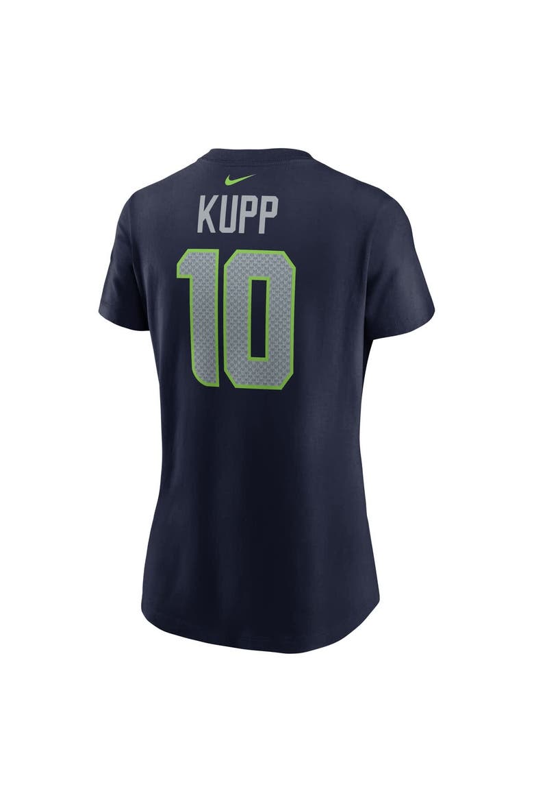 Women's Nike Cooper Kupp College Navy Seattle Seahawks Player Name & Number T-Shirt, Alternate, color, College Navy