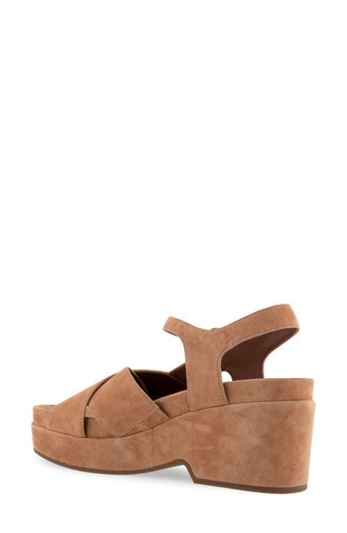 AEROSOLES AEROSOLES CORA ANKLE STRAP PLATFORM SANDAL 
