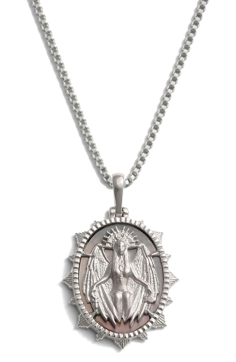 Awe Inspired Special Edition Lilith Pendant Necklace, Main, color, 925 Sterling Silver