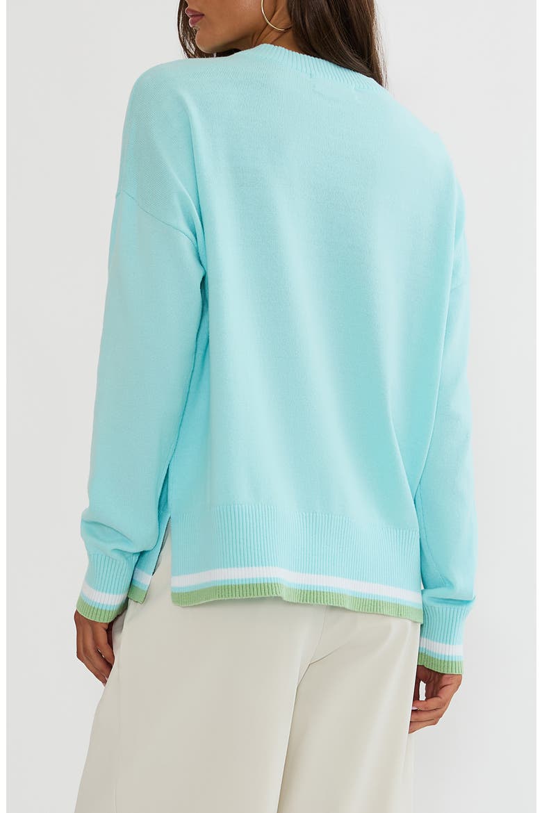 Callie Caddie Sweater, Alternate, color, MISTY MORNING