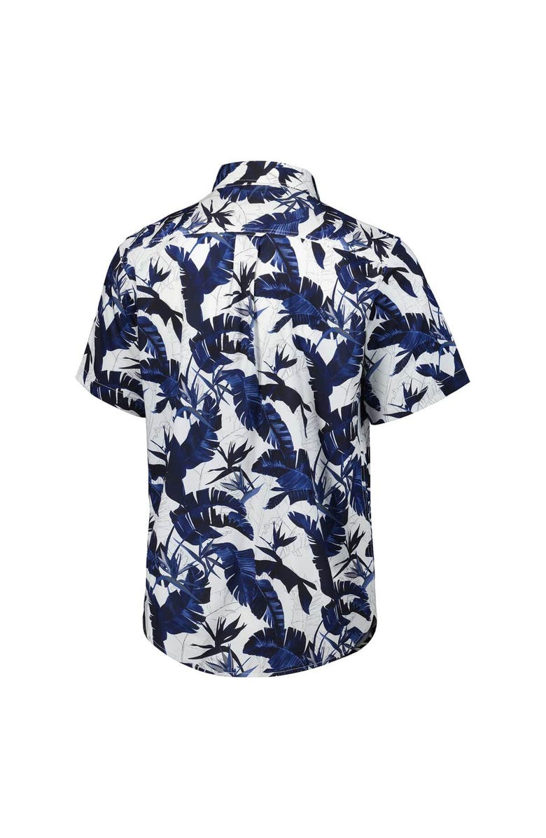 Tommy Bahama Men's Tommy Bahama Navy Denver Broncos Sunnyvale Blooms Camp Button-Up Shirt, Alternate, color, 