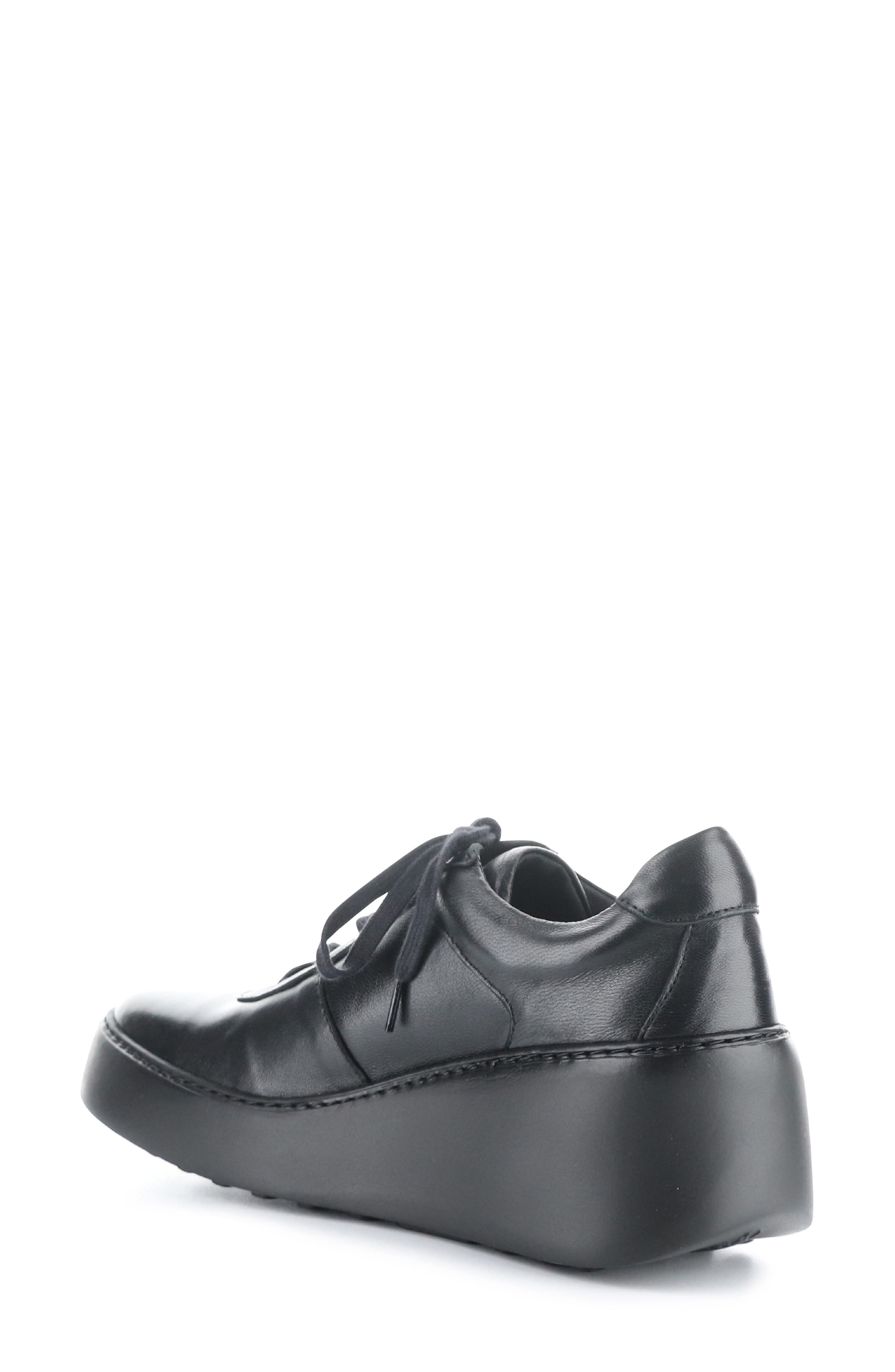 Fly London Dipo Wedge Sneaker, Alternate, color, 000 Black Sofia