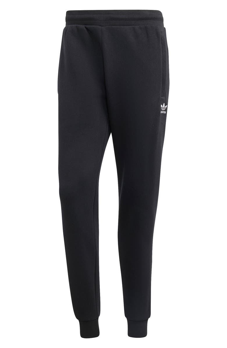 adidas Trefoil Slim Fit Cotton Blend Sweatpants, Alternate, color, 