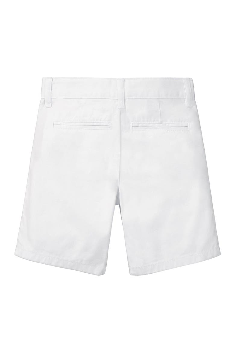 Baby Boys' Organic Stretch Chino Short, Infant, Alternate, color, White Stretch