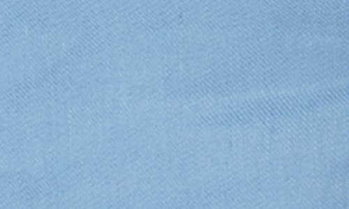 Bugatchi Linen Blend Drawstring Chino Shorts In Air Blue