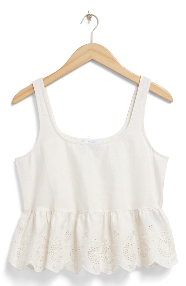 & Other Stories Lenora Tank, Main, color, White