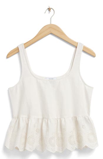 & Other Stories Lenora Tank In White
