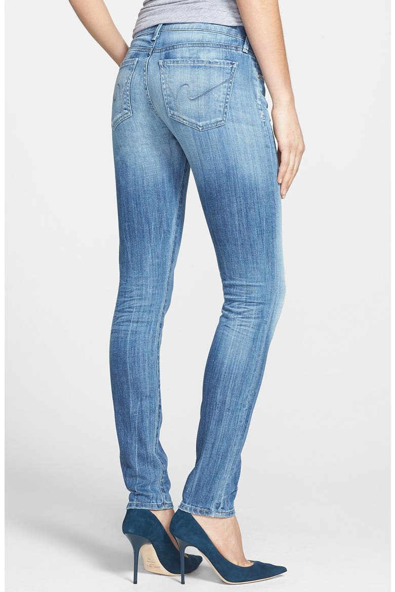 Ultra Skinny Jeans, Alternate, color, MONTAUK