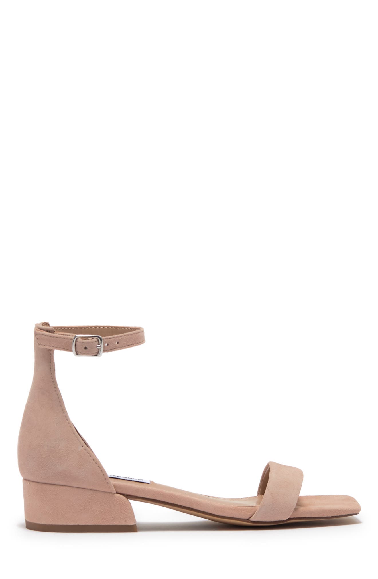 Nava Ankle Strap Sandal, Alternate, color, BLUSH NUBUCK